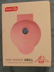 Dash Mini Waffle Maker Machine Pink 4" New Box. Fixed Price $22.95.
