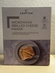 New Crofton Microwave Grilled Cheese Maker Silicone Plates Dishwasher Safe. Fixed Price $18.25.