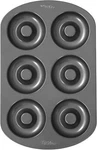 Wilton 6-CAVITY Doughnut Baking Pan, Makes Individual Full-sized 3/4" Donuts. Fixed Price $19.95.