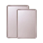 Bakeley 2-PIECE Heavy Duty Non-stick Baking Sheet Pan Set 0.8MM Cookie/jelly R. Fixed Price $49.18.