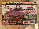 Red Copper Brownie Bonanza Nonstick Bake Pan Set As Seen Tv. Fixed Price $8.00.