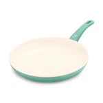 Greenlife Soft Grip 12" Ceramic Non-stick Open Frypan, Turquoise CW000524-002. Fixed Price $45.49.