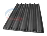 Box Of 5-ROW Teflon Coated Bakery Baguette Pans ( = To Chicago Metallic 49035). Fixed Price $250.00.