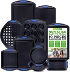 Nutrichef NCBK10S 10-PIECE Oven Baking Pans Deluxe Carbon Steel Bakeware. Fixed Price $92.99.