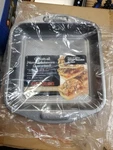 Circulon Nonstick Bakeware, Cake Pan, Square - 9 Inch, Gray. Fixed Price $14.99.