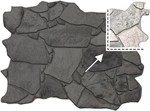 Concord Wallcoverings Retro-art 3D Faux Stone Panels, Pack Of 10, B. Fixed Price $94.95.