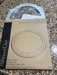 The Pampered Chef #1715 Pie Crust Shield 10 " Original Box New!. Fixed Price $19.99.
