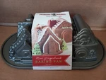 New Nordic Ware Mini Gingerbread House Baking Pan Mold Holiday Christmas. Fixed Price $29.74.