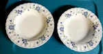 Mikasa Maxima CAJ02 Rotunda Blue Flowers Rimmed 9 Bowls-super Strong Fine China. Fixed Price $22.00.