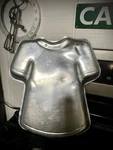 Wilton Shirt Jersey Cake Pan Mold Form # 502-5617 Year 1979. Fixed Price $10.00.