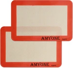 Amyone Silicone Baking Mat For 1/8 Sheet Pan, Eighth Non-stick. Fixed Price $12.40.
