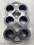 Nordic Ware Popover Pan 6-CAVITY 1.2L Made Usa Cast Aluminum. Fixed Price $12.99.