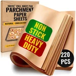 Baker Signature Unbleached Parchment Paper 220 Sheets - 16X24 Inch Size. Fixed Price $72.09.