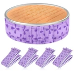 Elevatetech 4 Pcs Baking Strips, Cake Pan Dampen Absorbent 36IN, Purpl. Fixed Price $14.73.