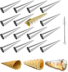 Euicae Cream Horn Molds 5-INCH Large Size Forms Pack Of 16. Fixed Price $15.28.