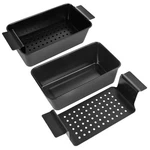 Pan With Drain 2 Pack, Non Stick Drip Tray,.... Fixed Price $36.06.