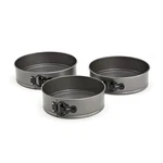 Goodcook Springform Set Of 3 Nonstick Gray Baking 8.5 9.5 10.5 Inch. Fixed Price $24.39.