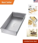 Professional Quality Biscotti Pan - Durable, Nonstick & Oven Safe To 450. Fixed Price $41.99.