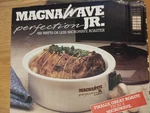Vintage - Magnawave Perfection Microwave Roaster W/ Rack & Glass Lid. Fixed Price $14.95.
