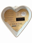 Chantal 1/2 Cup 0.6 Liter Heart Mold Baking Dish White 93-HM17 New. Fixed Price $11.21.