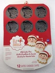 Wilton The Shelf Christmas 12 Cavities Cookie Pan 2105-8551 Non-stick New. Fixed Price $18.45.