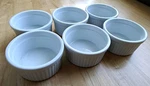 Norpro - Porcelain Ramekins, Set Of 6 4OZ/125ML. Fixed Price $25.00.