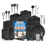 Emporio Kitchen Baking Pan Set - Nonstick Coating Carbon Steel Bakeware. Fixed Price $78.52.