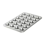 Nordic Ware 24-CUP Natural Aluminum Commercial Petite Muffin Pan. Fixed Price $26.99.