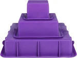 Webake Square Cake Set Silicone Mold Baking For 3 Tier Layer. Fixed Price $29.99.