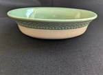 Paula Deen Cookware Oval Casserole Dish Southern Braid Green 1 Qt Ceramic C023. Fixed Price $30.00.