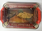 New Sealed 2 Anchor Hocking Amber 3 Quart & Rectangle Baking Dishes. Fixed Price $22.95.