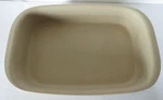 Pampered Chef Stoneware 010305 Family Heritage Baking Pan Cake Roasting X 15. Fixed Price $34.99.