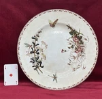 Sarreguemines Uc U&c Carmen Dish Round Serving Faience Moselle Lorraine. Fixed Price $174.47.