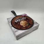 The Modern Gourmet Cast Iron Mini Skillet Baking Kit Chocolate Chip Cookie Mix. Fixed Price $18.95.