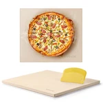 Vevor Pizza Stone 16 X 14 Rectangular Baking For Oven & Bbq Grilling. Fixed Price $25.99.