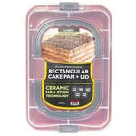 Casaware 9 X 13 2-INCH Covered Rectangular Cake Pan With Wide Handles (red .... Fixed Price $48.43.