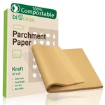 200PCS 12X16IN Unbleached Parchment Paper Sheets Precut Heavy Duty Flat Kitch.... Fixed Price $24.58.