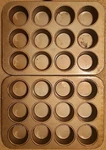 Lot Of Chicago Metallic Cupcake/muffin Pan, 12 Moulds 43375. Fixed Price $39.95.