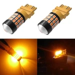 Alla Lighting 33-LED Super Bright 3157 Yellow Turn Signal Bulb Blinker 2X. Fixed Price $19.98.