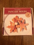 Williams-sonoma Snowflake Pancake Molds Set Of 3 Non-stick Metal Black. Fixed Price $9.75.