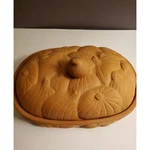 Terracotta Clay Baking Dish By Boston Warehouse Trading Corp. - Fall Table. Fixed Price $35.00.
