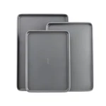 Goodcook Everyday Nonstick Carbon Steel Baking Sheet Set, Pack Small 13 .... Fixed Price $26.06.
