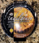 Wilton Indulgence Professional Bakeware Round Tart Set 6 X 3/4" Brand New. Fixed Price $17.99.