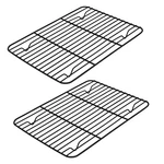 Small Baking Wire Rack Set Of E-far Non-stick For 8.7 X 6.2 Black. Fixed Price $12.64.