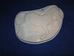 New Vintage Ck Products Horse/unicorn Pantastic Plastic Baking Pan, 49-9020. Fixed Price $16.99.