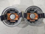 New Lot Of 2 Cuisinart Mini Bundt Pans Set 4 Non-stick. Fixed Price $23.85.