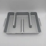 Baker Brownie Pan All Edges Cast Aluminum Euc. Fixed Price $23.99.