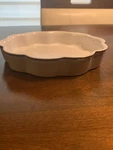 Denby England Tart Pie Scalloped Ruffle Edge Dish Bakeware Pan English Rare. Fixed Price $29.00.