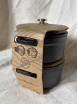 Sedona Kitchen 2 Pc Set Dutch Oven Round Mini Cocotte Naturally Seasoned Baking. Fixed Price $35.00.