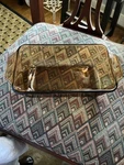 Anchor Hocking 1409 Amber Brown Glass Loaf Baking Dish Qt 5"X 8 Ovenproof. Fixed Price $14.99.